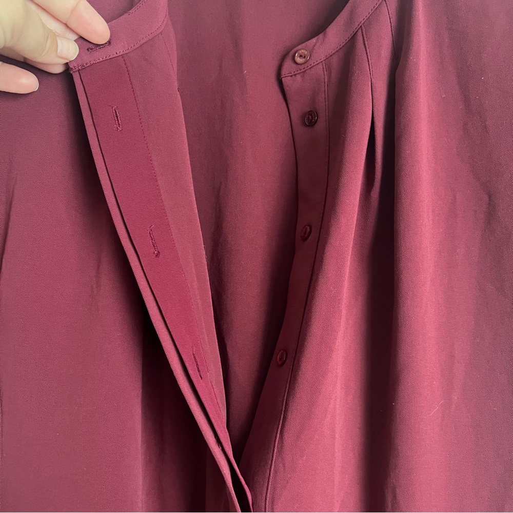 Vince Cranberry Red shift dress - Picture 7 of 15